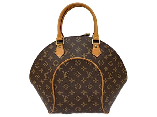 Ellipse Louis Vuitton Ellisse PM Marrone Tela  ref.1118341