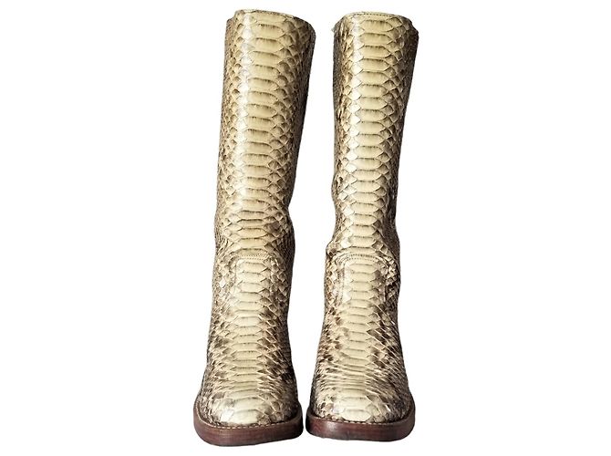 Sendra Texanischer Stiefel Beige