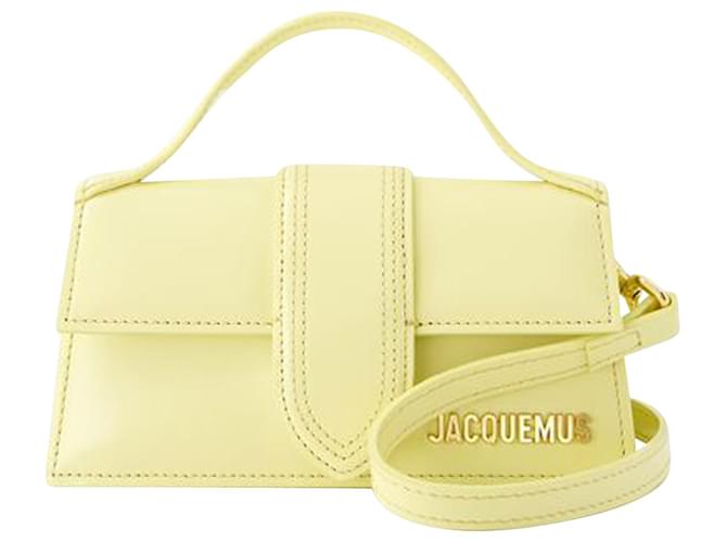 Le Bambino Bag - Jacquemus - Leather - Yellow  ref.1118485
