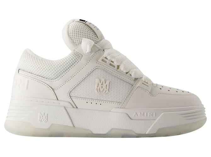MA 1 Sneakers - Amiri - Leather - White Pony-style calfskin  ref.1118515