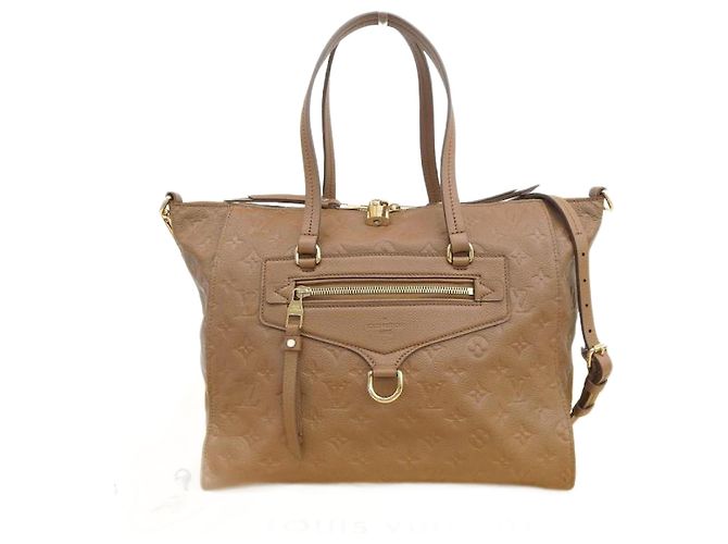 Louis Vuitton Monogram Empreinte Lumineuse PM em ótimo estado Marrom