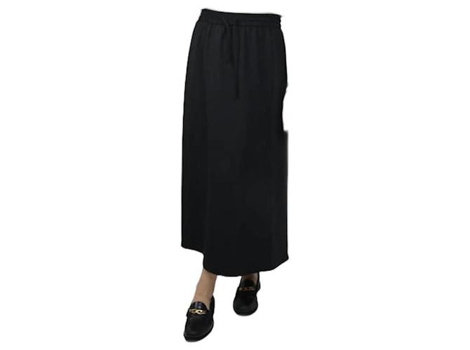 Closed Black elasticated skirt - size XS Polyester Wool Elastane  ref.1118650