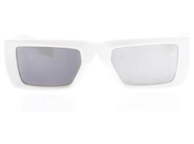 PRADA Gafas de sol T.  el plastico Blanco Plástico  ref.1118843