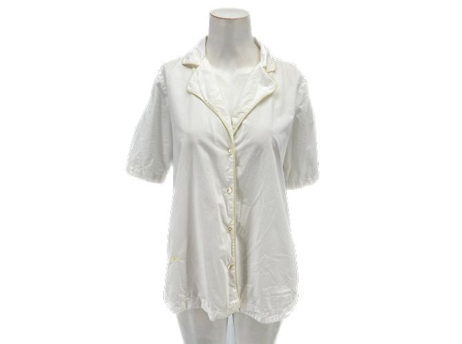 Autre Marque Skall Studio top T.FR 34 de algodón Blanco