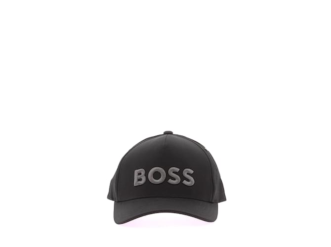 Hugo Boss BOSS Cappelli T.Panno internazionale S Nero Tela  ref.1118864