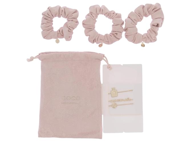 CHANEL  Hair accessories T.  Other Pink  ref.1118977