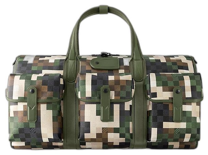 Abbesses Louis Vuitton Keepall Lv Damouflage Trail 55 Vert