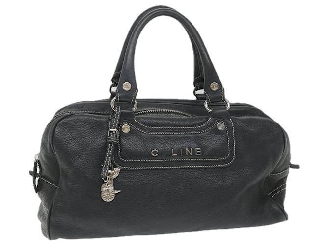 Céline CELINE Hand Bag Leather Navy Auth bs9342 Navy blue  ref.1119121