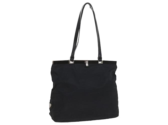 PRADA Shoulder Bag Nylon Black Auth bs9594  ref.1119129