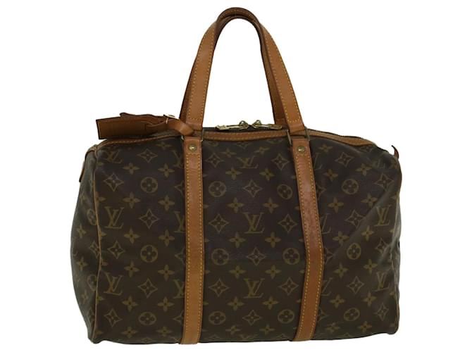 Louis Vuitton Monogram Sac Souple 35 Boston Bag M41626 LV Auth 57440 Cloth  ref.1119213