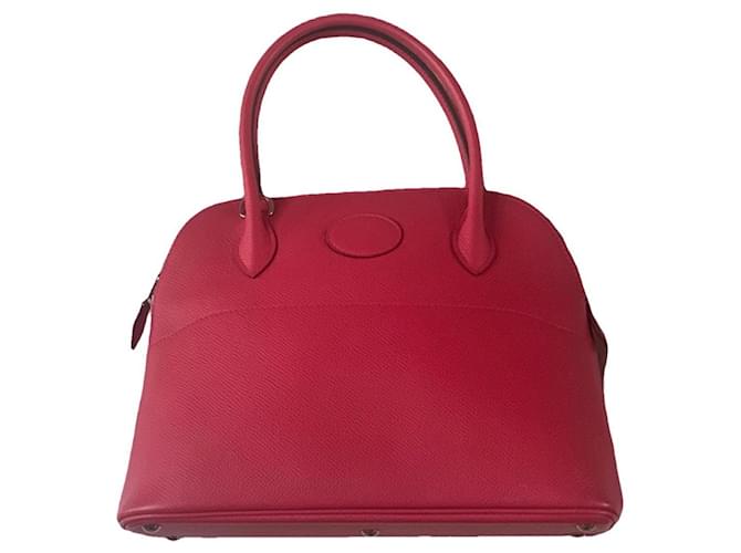 Hermès Bolide Pink Leather  ref.1119258