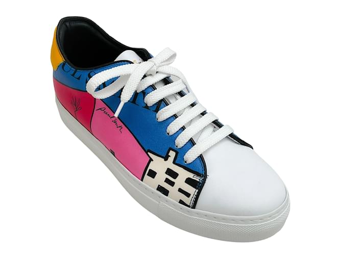 Paul Smith Multi Leather Basso Sneakers Multiple colors  ref.1119305