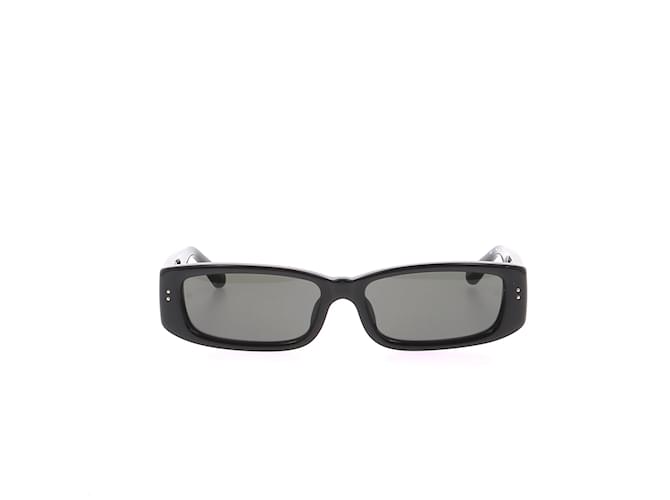 LINDA FARROW Gafas de sol T.  el plastico Negro Plástico  ref.1119329