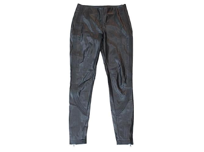 Ermanno Scervino Un pantalon, leggings Synthétique Noir  ref.1119505