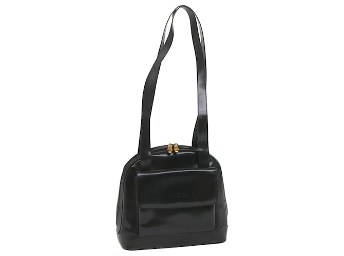 GUCCI Shoulder Bag Leather Black 001 1075 1650 0 Auth ep2211  ref.1119581