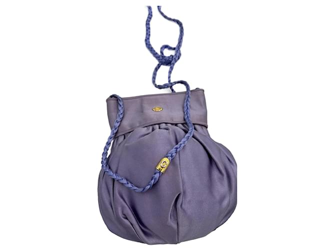 Gucci Hand bags Pink Dark purple Satin  ref.1119682