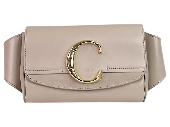 C Belt Bag Chloé Bolsa de cinto Taupe C