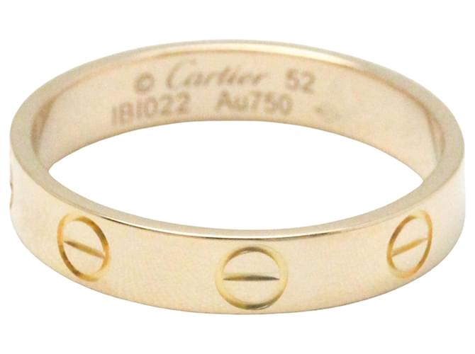 Cartier Love Dourado Ouro rosa  ref.1119966
