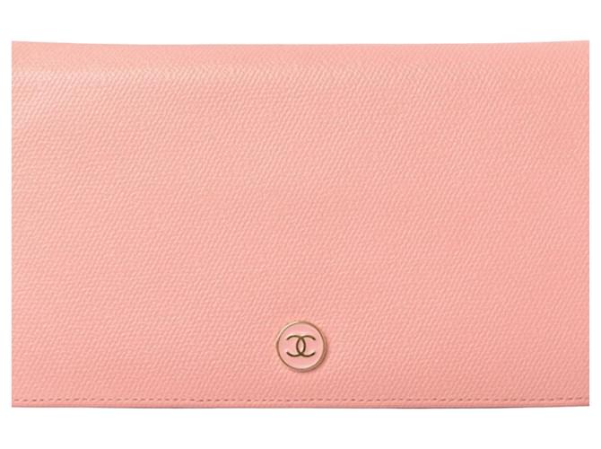 Chanel COCO Mark Pink Leather  ref.1120425