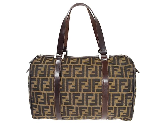 Fendi Zucca Toile Marron  ref.1120426