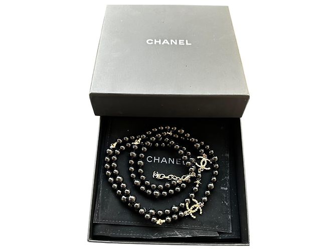 Chanel Collane Nero Oro