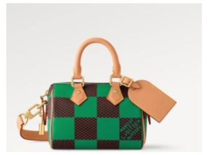 Louis Vuitton LV speedy 18 Damier Pop vert