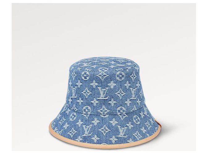 Louis Vuitton Sombrero de pescador LV Denim remix Azul