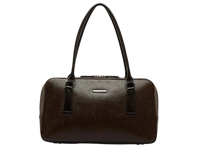 BURBERRY Brown Leather  ref.1120810