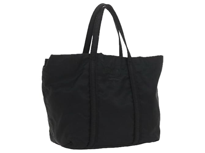 PRADA Hand Bag Nylon Black Auth ac2434  ref.1120881