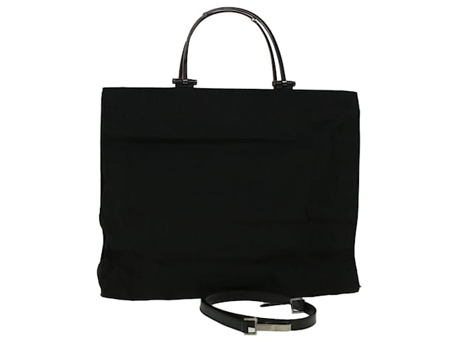 GUCCI Shoulder Bag Nylon Black 0021028 auth 58556  ref.1120948