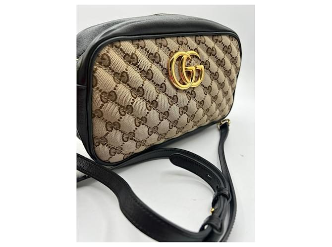 GUCCI MARMONT Light brown Leather  ref.1121188