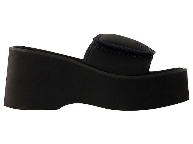 Scuba Wave Sandalen – Courreges – Polyester – Schwarz