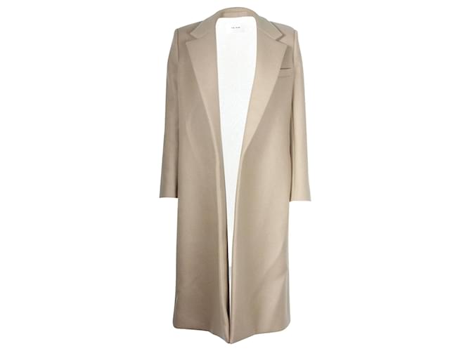 Theory The Row Demi-Trenchcoat aus brauner Wolle  ref.1121265