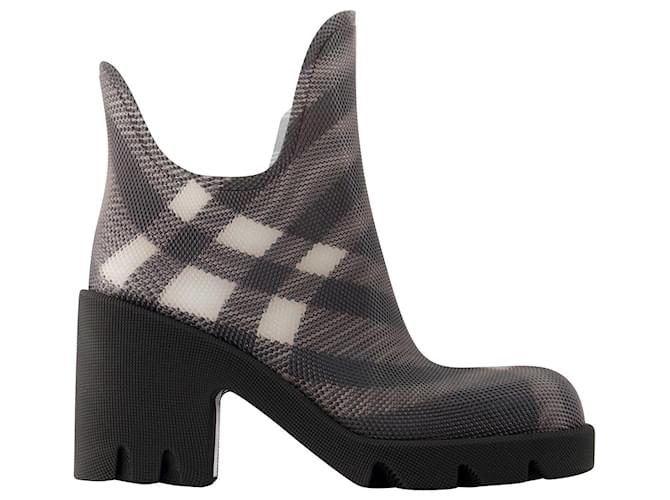 Lf Marsh Heel Ankle Boots - Burberry - Andere - Schwarz  ref.1121327