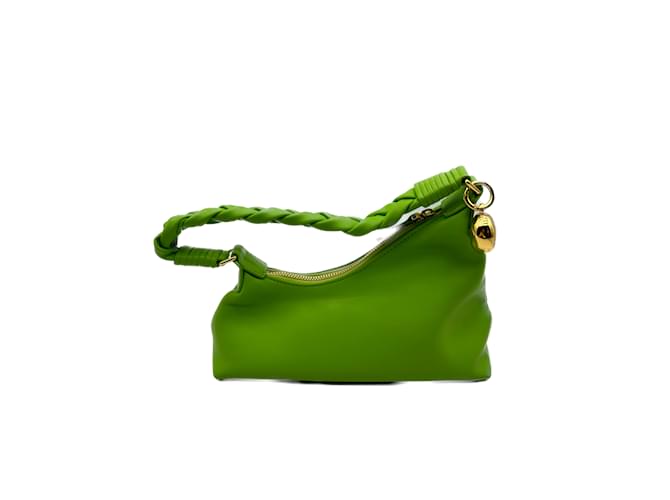 Autre Marque AUPEN  Handbags T.  Leather Green  ref.1121423