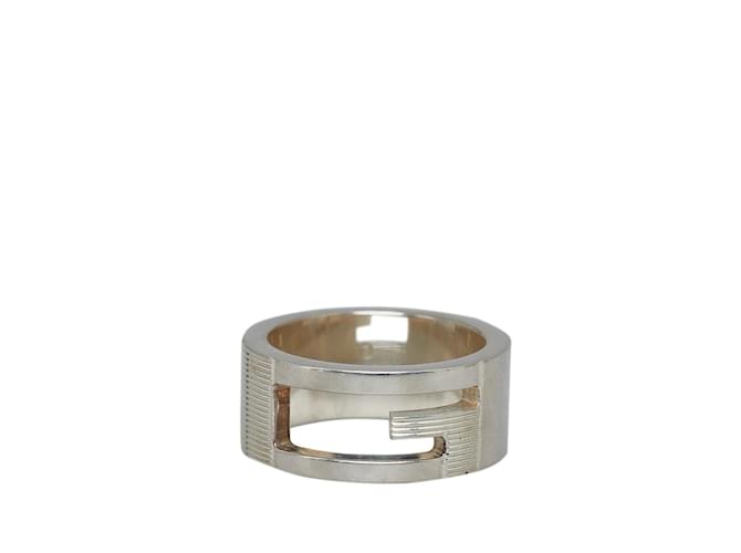 Bague G Gucci en argent SV925 032660 en très bon état Métal Argenté  ref.1121469