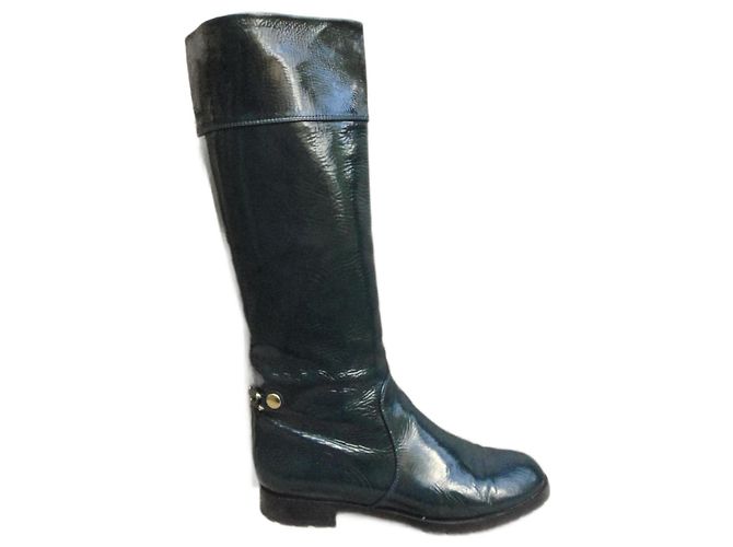 botas marc jacobs 38,5 Verde oscuro 