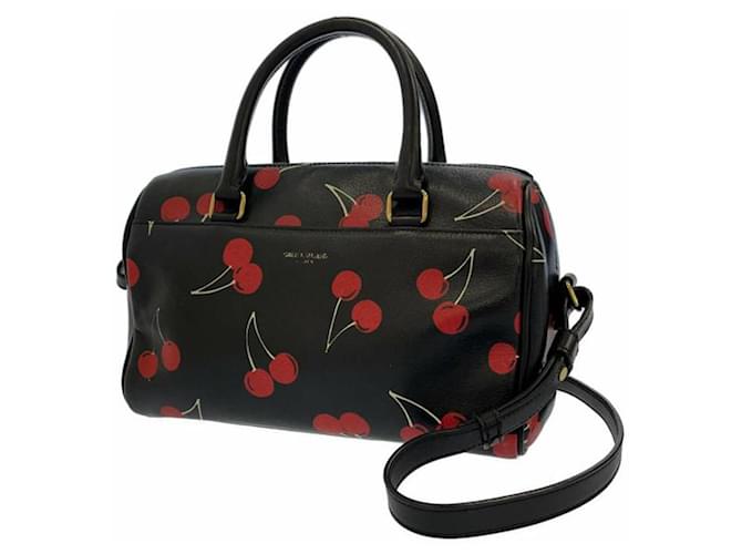 Yves Saint Laurent Cherry Bag SAINT LAURENT YSL Logo Micro