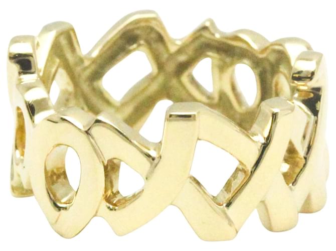 Tiffany & Co Amor e Beijo Dourado Ouro amarelo  ref.1121727