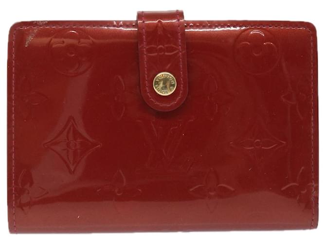 Louis Vuitton Viennois Rosso Pelle verniciata  ref.1121822