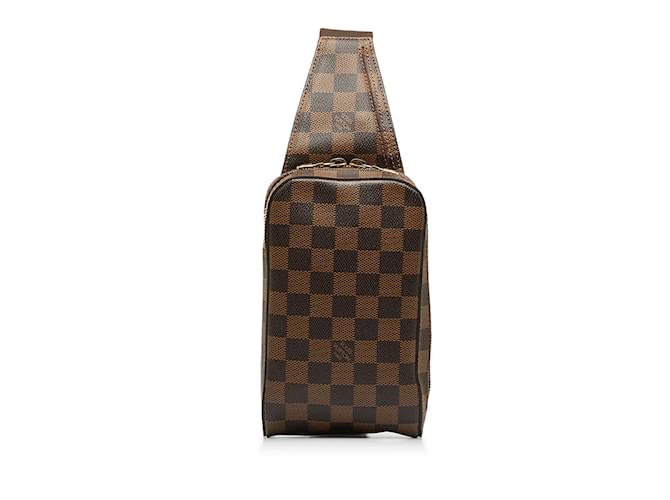 Louis Vuitton Damier Ebene Geronimos N51994 Brown Cloth  ref.1121854
