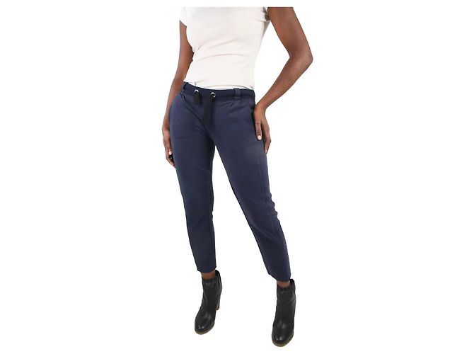 Maison Ullens Blue elasticated joggers - size S