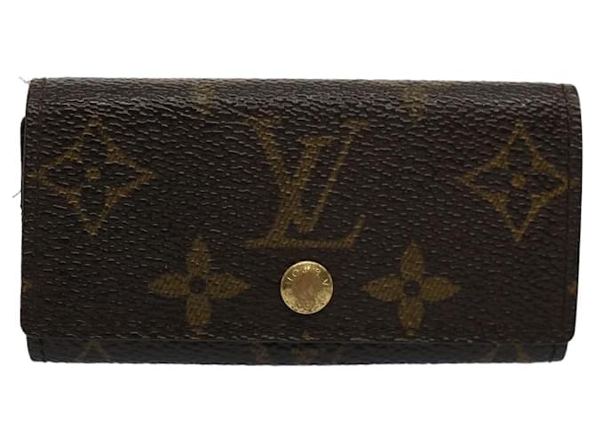 Louis Vuitton Multiclés 4 Brown Cloth  ref.1121989
