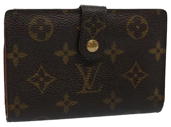 Louis Vuitton Porte-monnaie Brown Cloth  ref.1122029