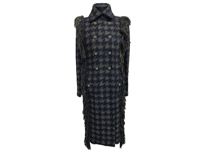 Chanel 15K $ Parigi / Cappotto in tweed della sfilata di Dallas Multicolore  ref.1122113