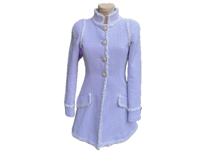Chanel Paris / Versailles Lavender Tweed Jacket  ref.1122231