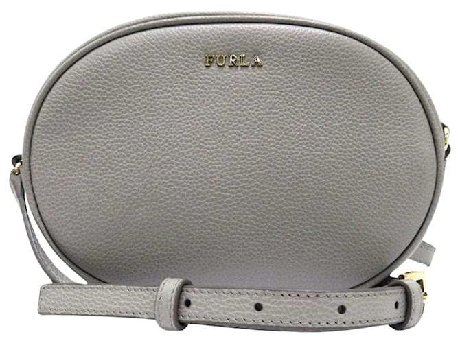 Furla Grau Leder  ref.1122349