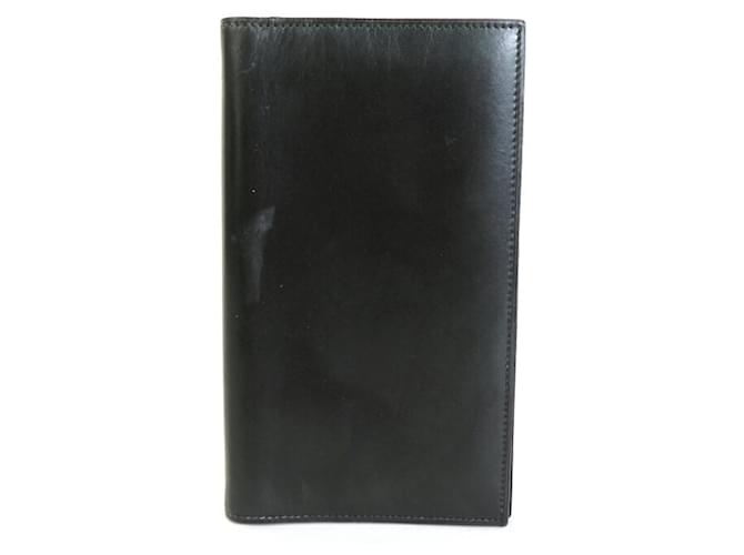 Hermès -- Black Leather  ref.1122396
