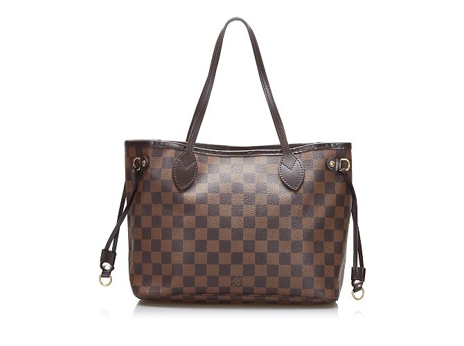 Neverfull LOUIS VUITTON Bolsas Marrom