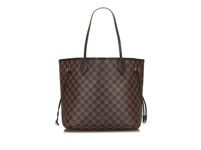 LOUIS VUITTON Bolsas Neverfull Marrom